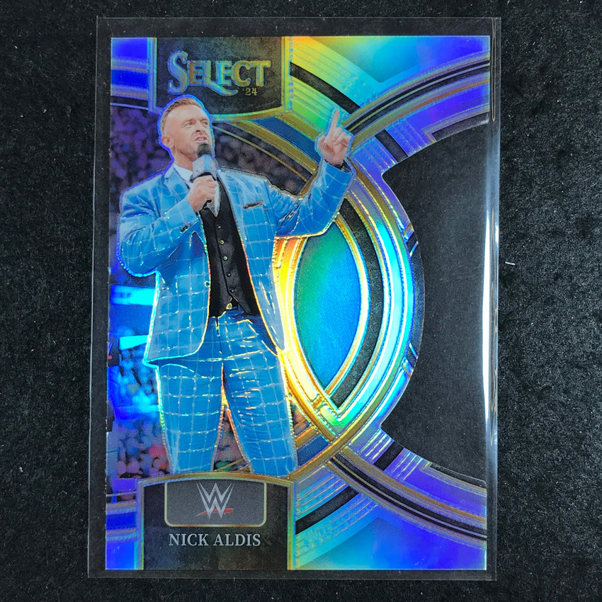 2024 Select WWE NICK ALDIS Premier Level Silver Die-Cut #132
