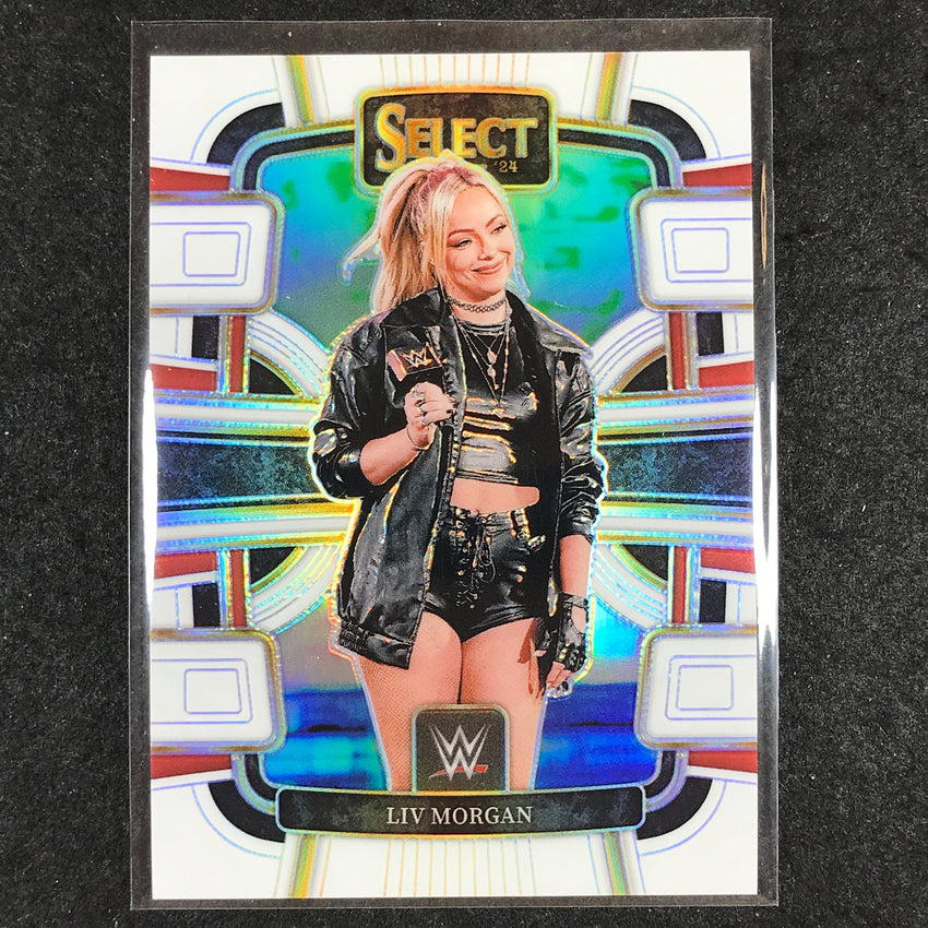 2024 Select WWE LIV MORGAN Concourse White 78/125 #100