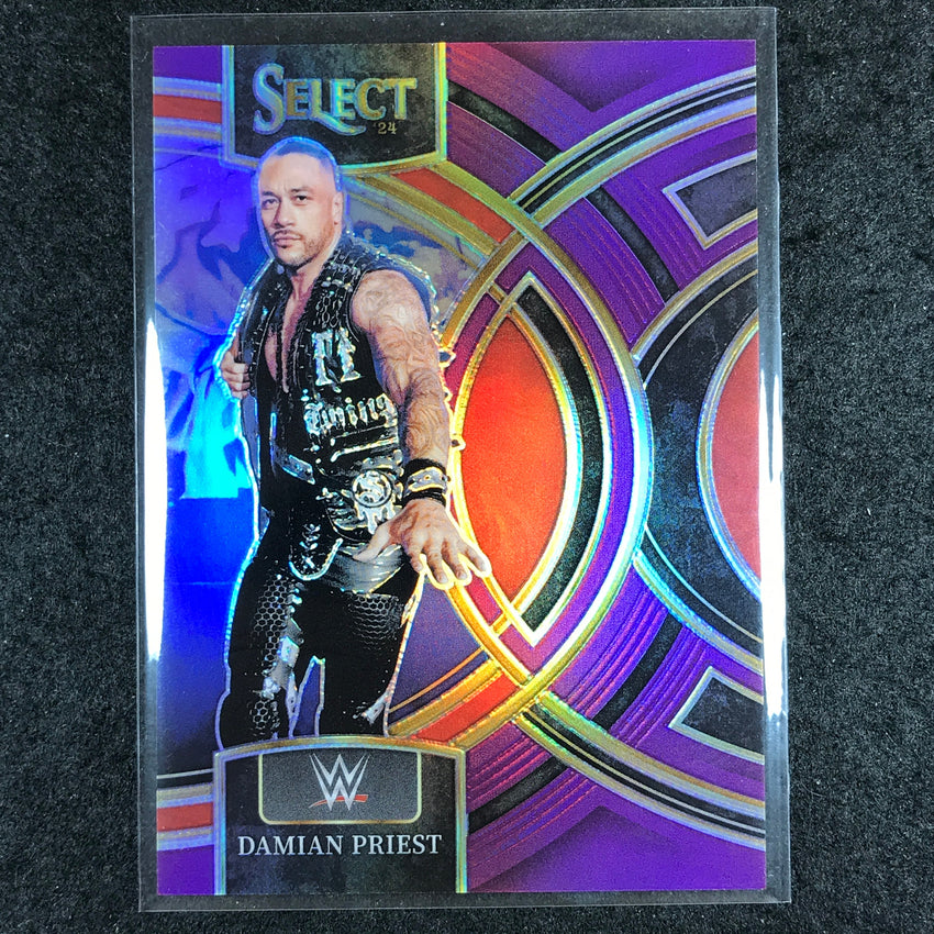 2024 Select WWE DAMIAN PRIEST Premier Level Purple 52/99 #107