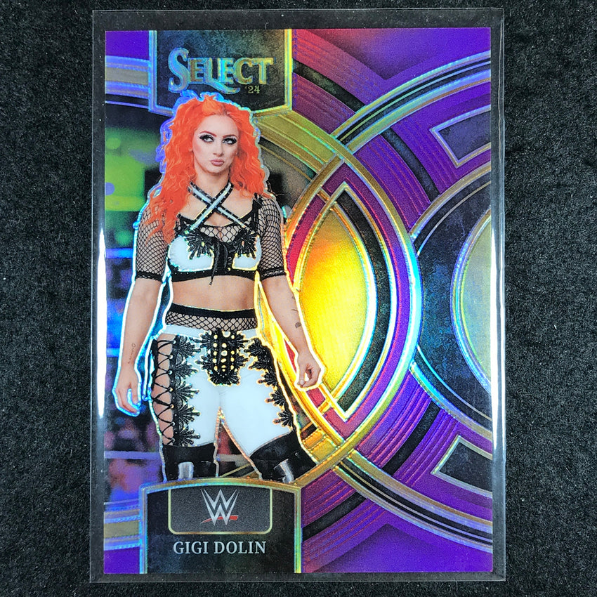 2024 Select WWE GIGI DOLIN Premier Level Purple 49/99 #119