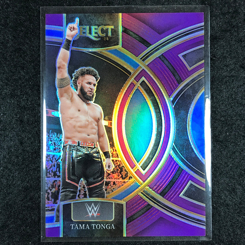 2024 Select WWE TAMA TONGA Premier Level Purple 77/99 #146