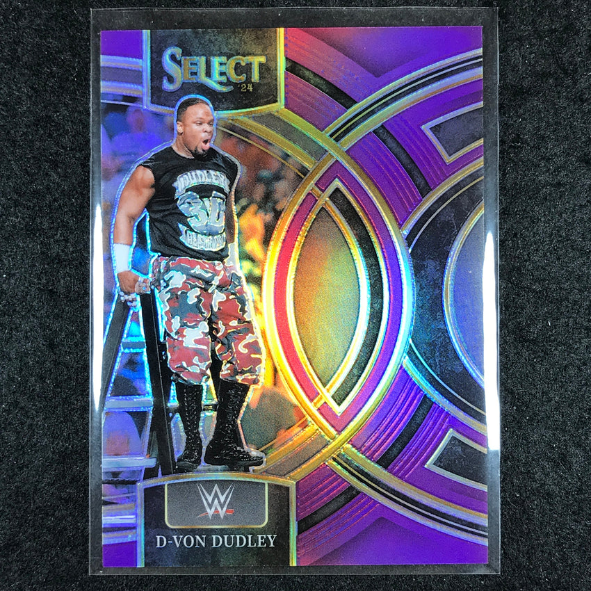 2024 Select WWE D-VON DUDLEY Premier Level Purple 30/99 #157
