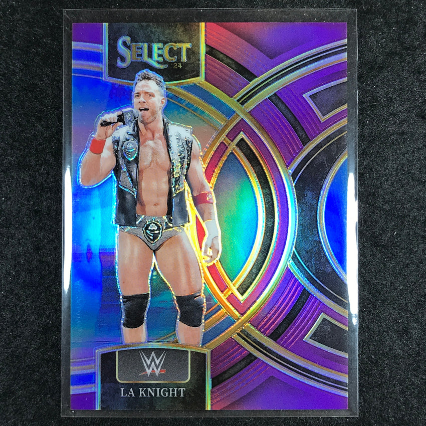2024 Select WWE LA KNIGHT Premier Level Purple 41/99 #170