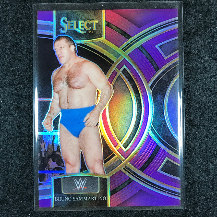 2024 Select WWE BRUNO SAMMARTINO Premier Level Purple 46/99 #183
