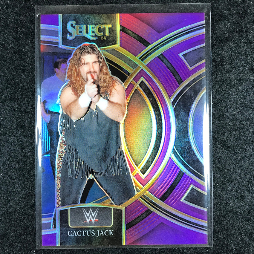 2024 Select WWE CACTUS JACK Premier Level Purple 48/99 #193