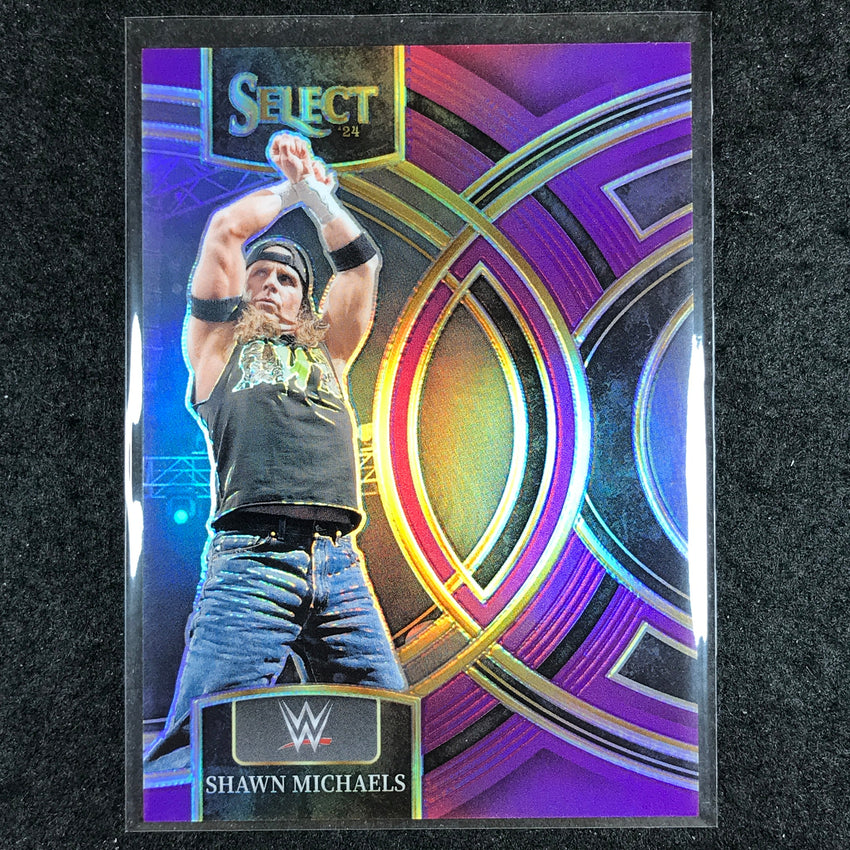 2024 Select WWE SHAWN MICHAELS Premier Level Purple 86/99 #194