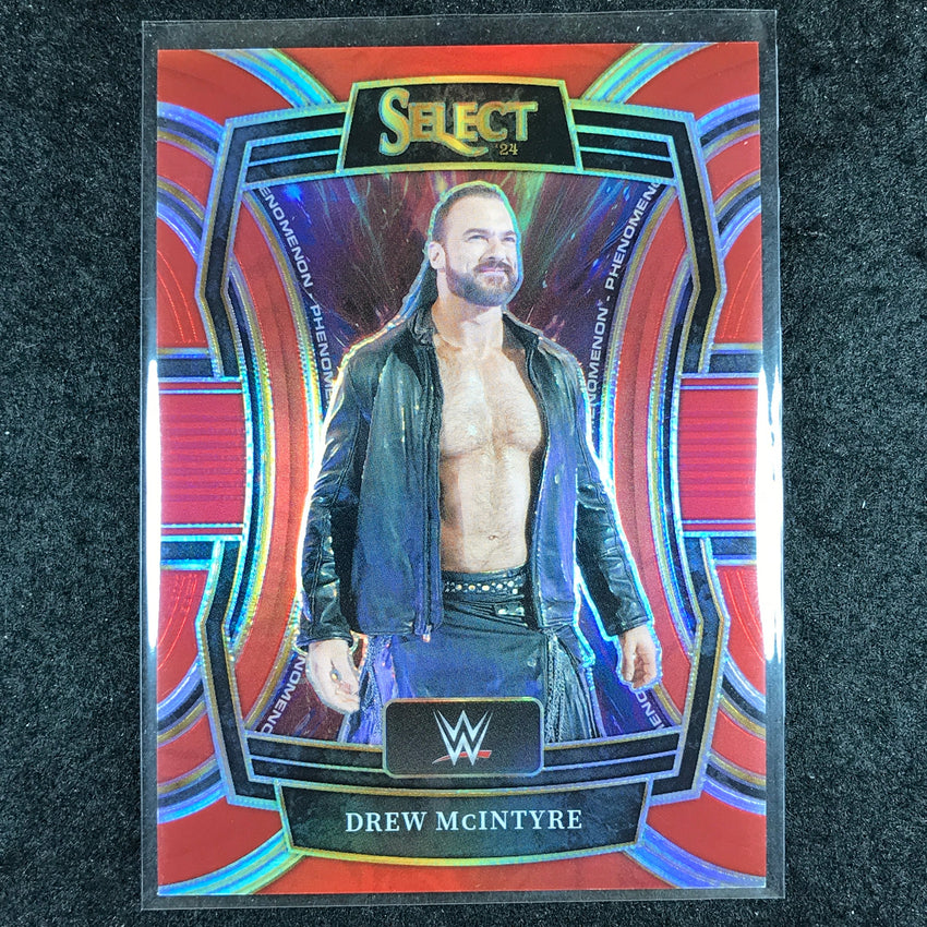 2024 Select WWE DREW MCINTYRE Phenomenon Red 11/99 #7