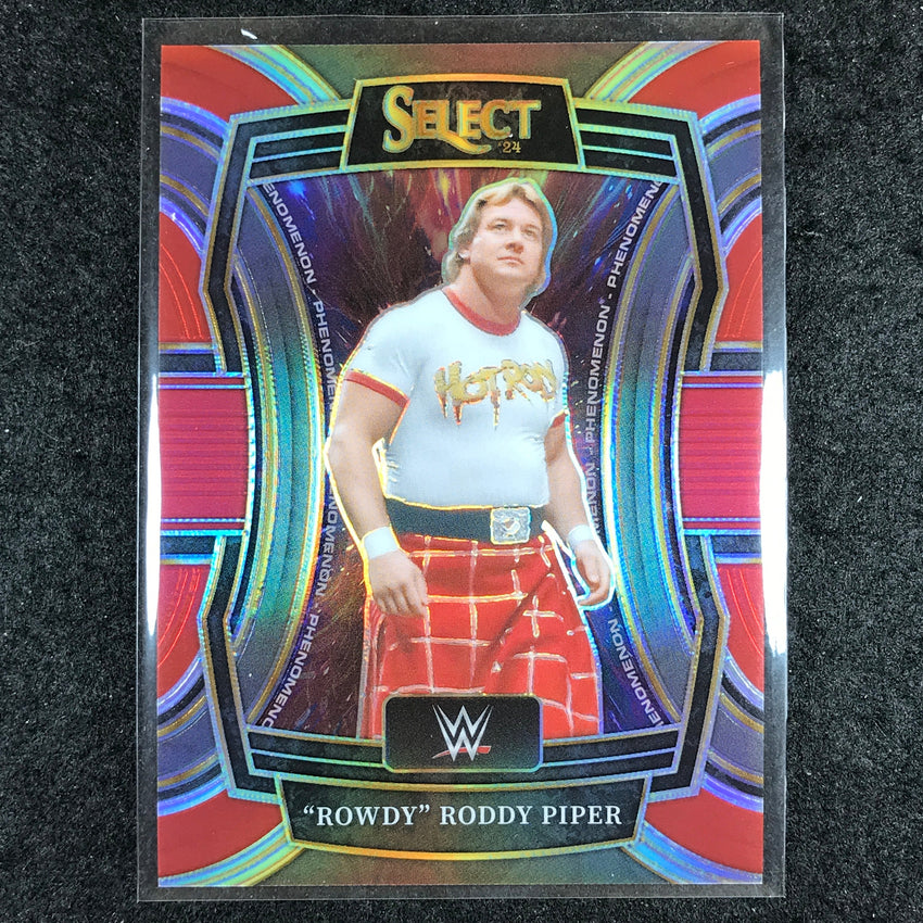 2024 Select WWE "ROWDY" RODDY PIPER Phenomenon Red 53/99 #19