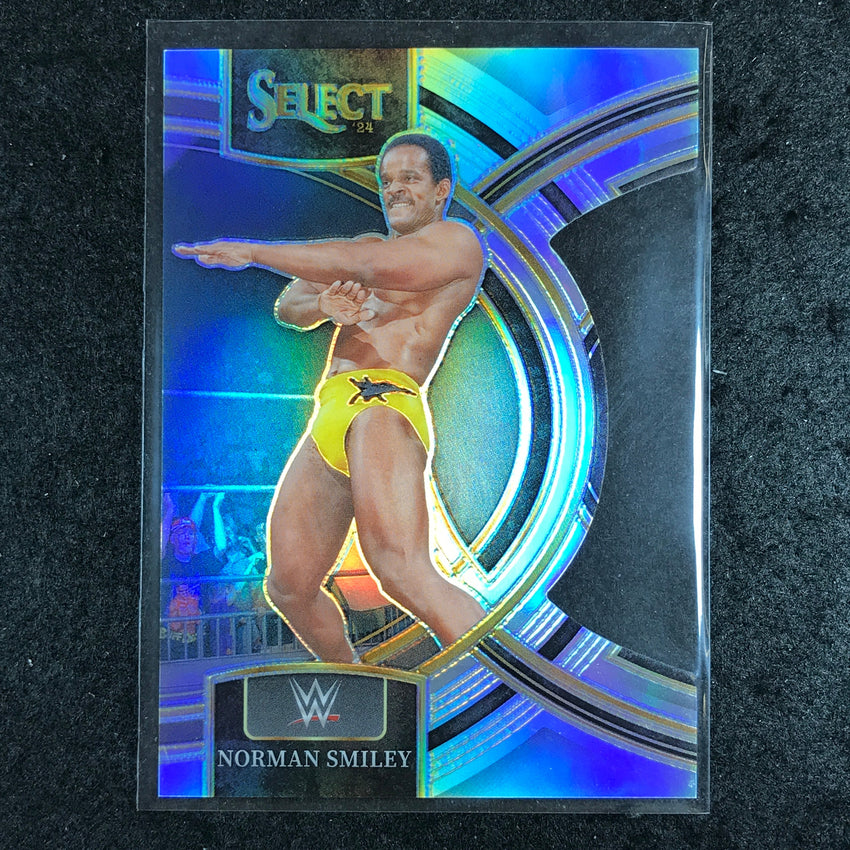 2024 Select WWE NORMAN SMILEY Premier Level Silver Die-Cut #152