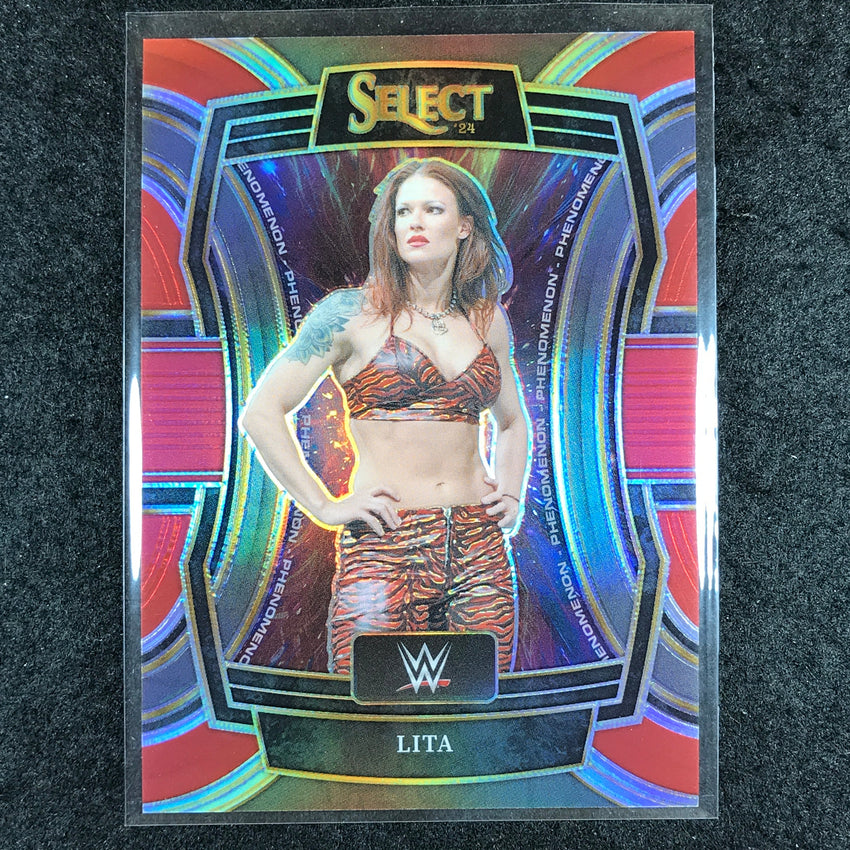 2024 Select WWE LITA Phenomenon Red 41/99 #30