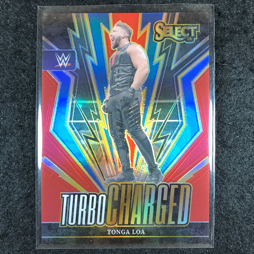 2024 Select WWE TONGA LOA Turbo Charged Red 44/99 #6