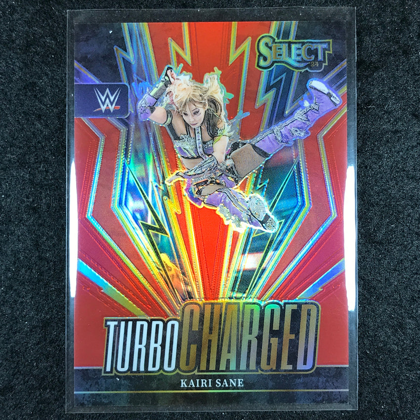 2024 Select WWE KAIRI SANE Turbo Charged Red 98/99 #8