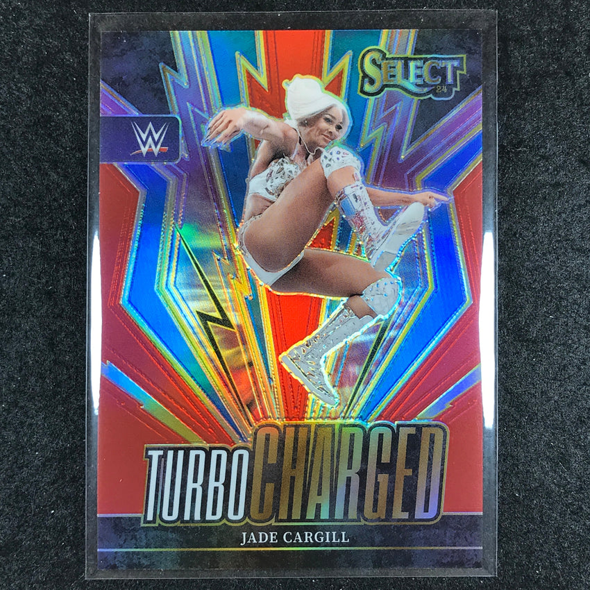 2024 Select WWE JADE CARGILL Turbo Charged Red 36/99 #17