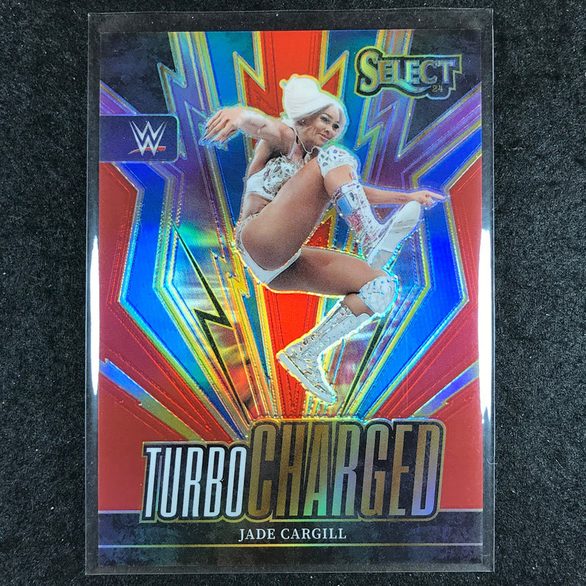 2024 Select WWE JADE CARGILL Turbo Charged Red 79/99 #17