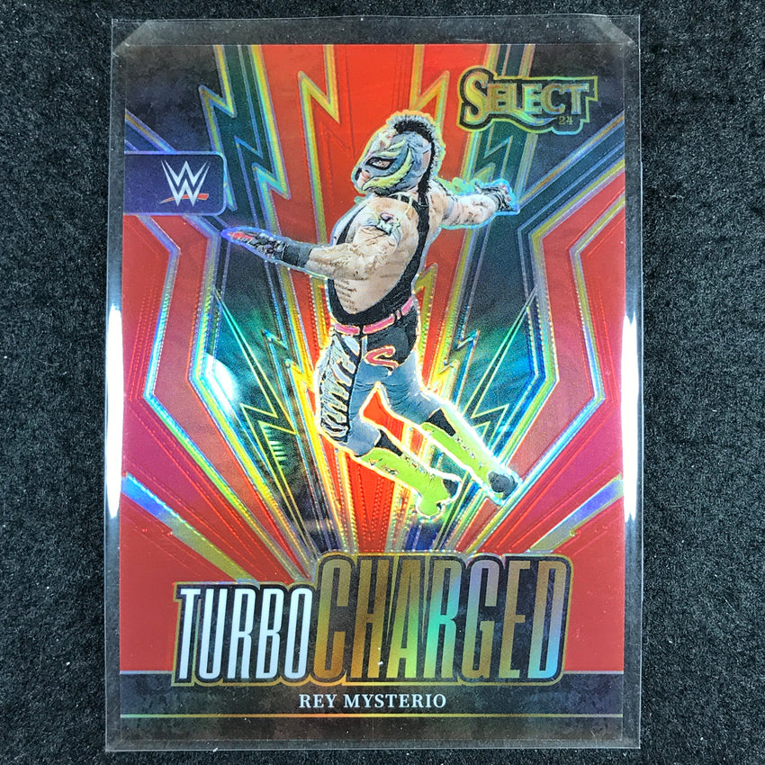 2024 Select WWE REY MYSTERIO Turbo Charged Red 84/99 #30
