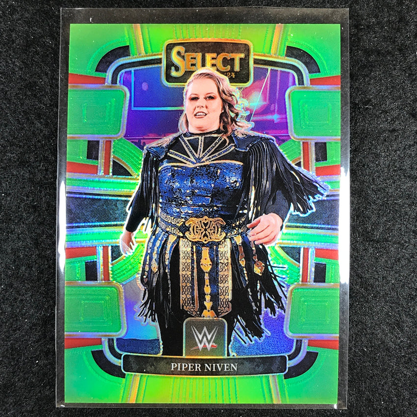 2024 Select WWE PIPER NIVEN Concourse Neon Green 59/75 #6