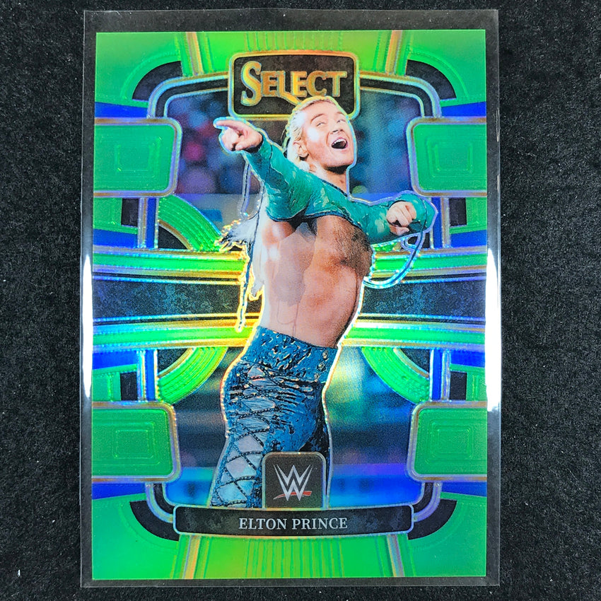 2024 Select WWE ELTON PRINCE Concourse Neon Green 48/75 #34