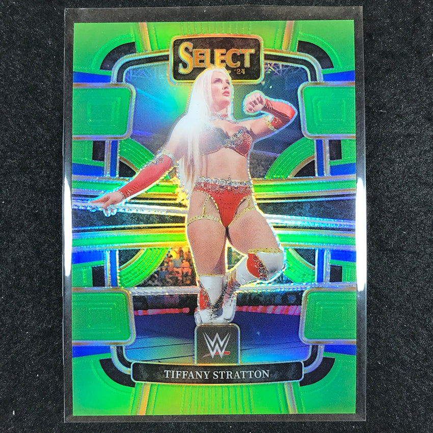 2024 Select WWE TIFFANY STRATTON Concourse Neon Green 23/75 #36