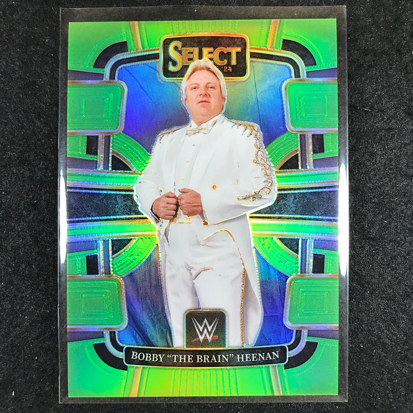 2024 Select WWE BOBBY "THE BRAIN" HEENAN Concourse Neon Green 60/75 #39