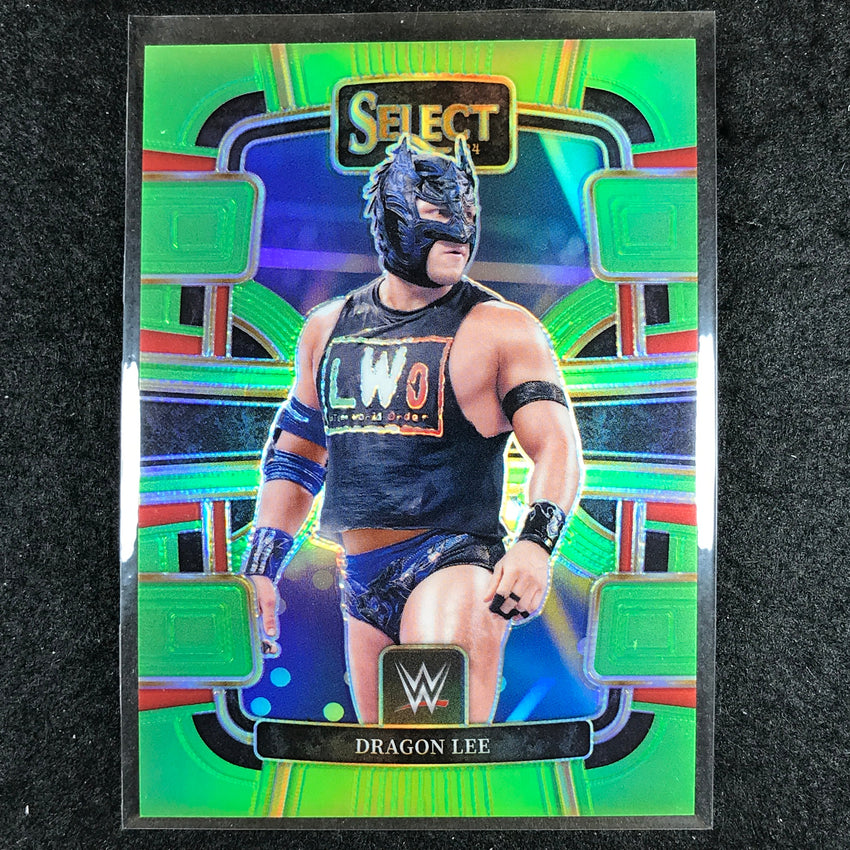 2024 Select WWE DRAGON LEE Concourse Neon Green 57/75 #40