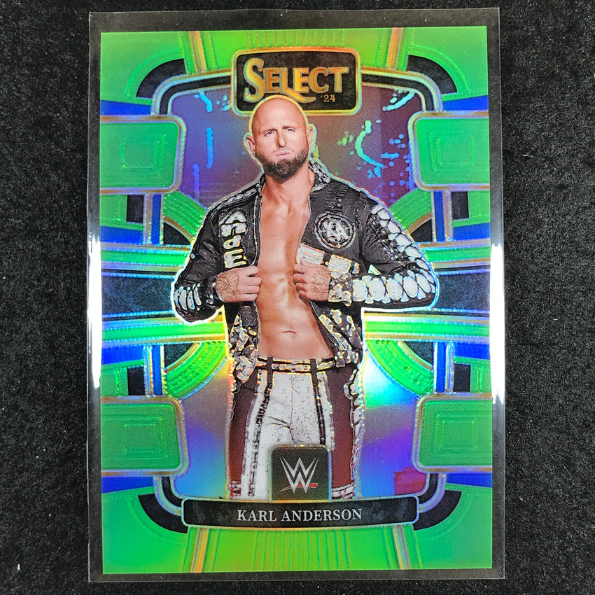 2024 Select WWE KARL ANDERSON Concourse Neon Green 47/75 #64