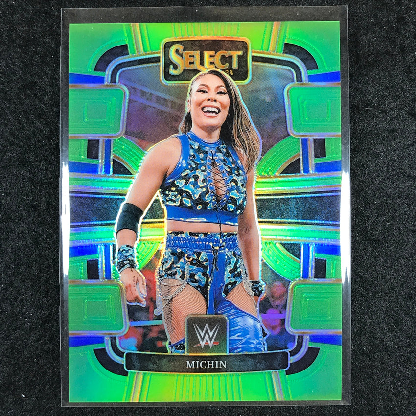 2024 Select WWE MICHIN Concourse Neon Green 41/75 #84