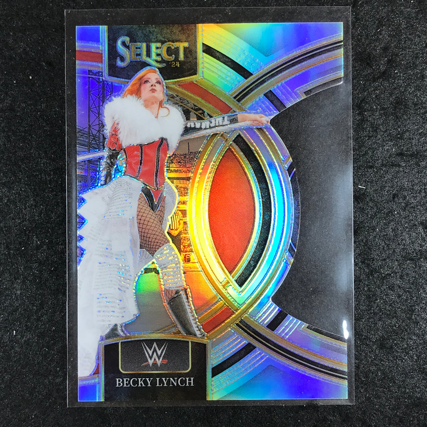 2024 Select WWE BECKY LYNCH Premier Level Silver Die-Cut #191