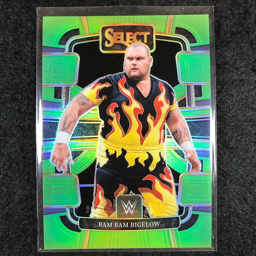 2024 Select WWE BAM BAM BIGELOW Concourse Neon Green 56/75 #99