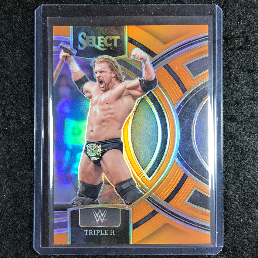 2024 Select WWE TRIPLE H Premier Level Orange 11/49 #118