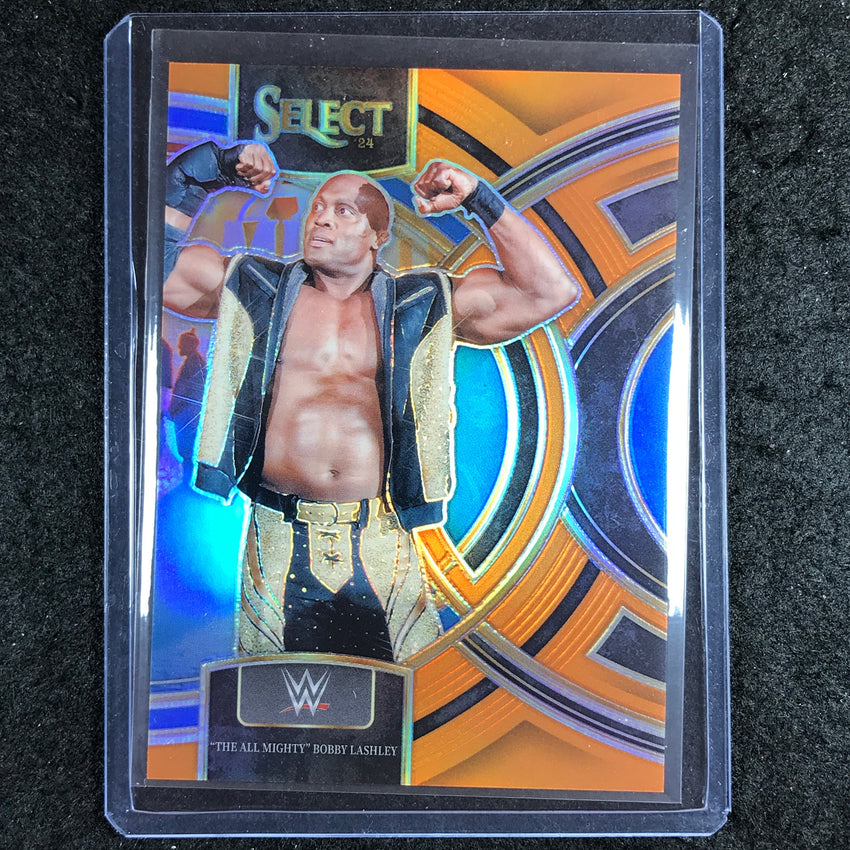 2024 Select WWE "THE ALL MIGHTY" BOBBY LASHLEY Premier Level Orange 33/49 #123