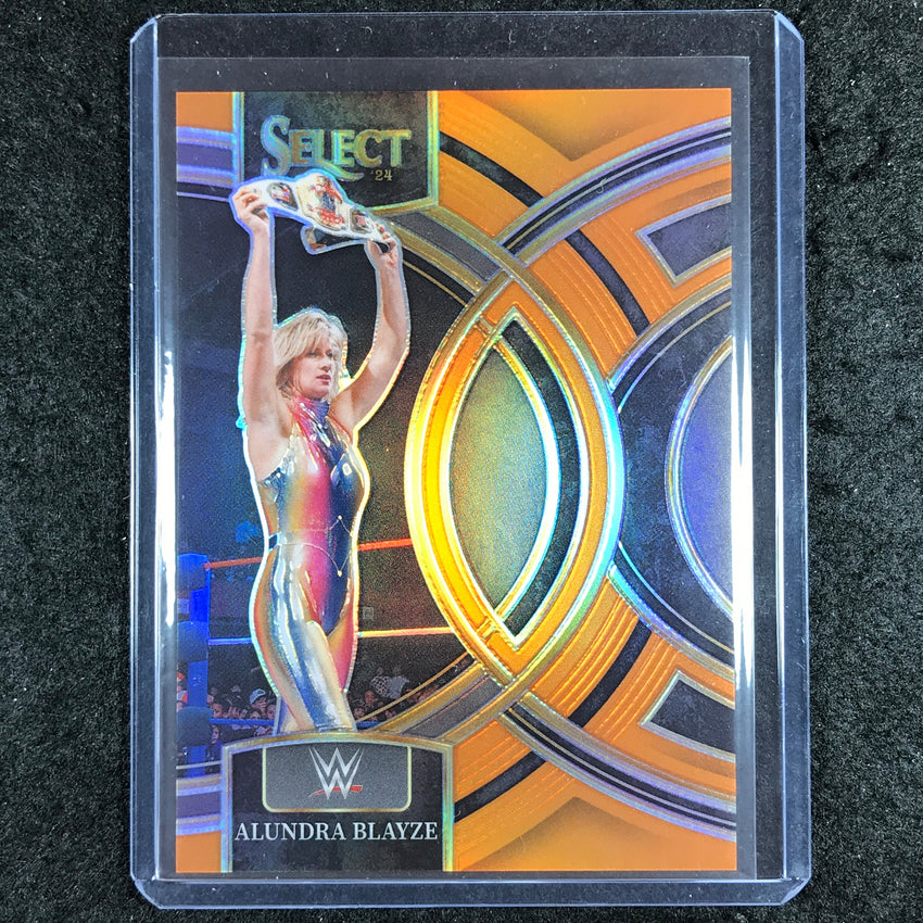 2024 Select WWE ALUNDRA BLAYZE Premier Level Orange 39/49 #131