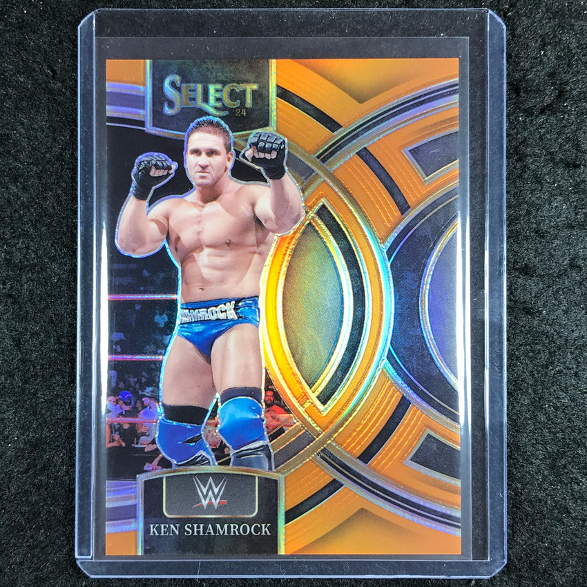 2024 Select WWE KEN SHAMROCK Premier Level Orange 15/49 #150