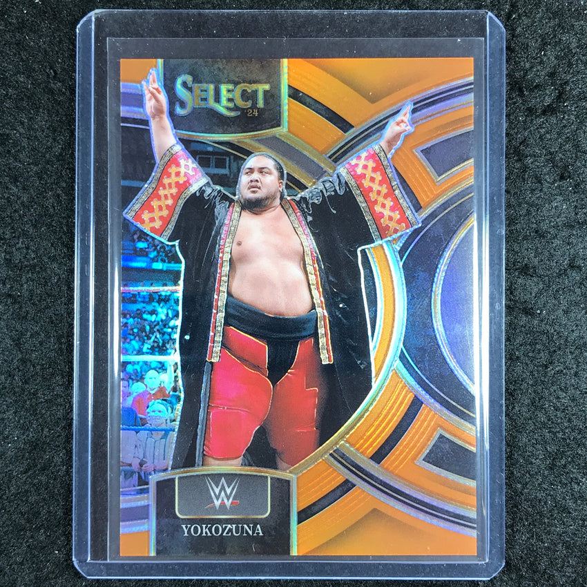 2024 Select WWE YOKOZUNA Premier Level Orange 17/49 #188