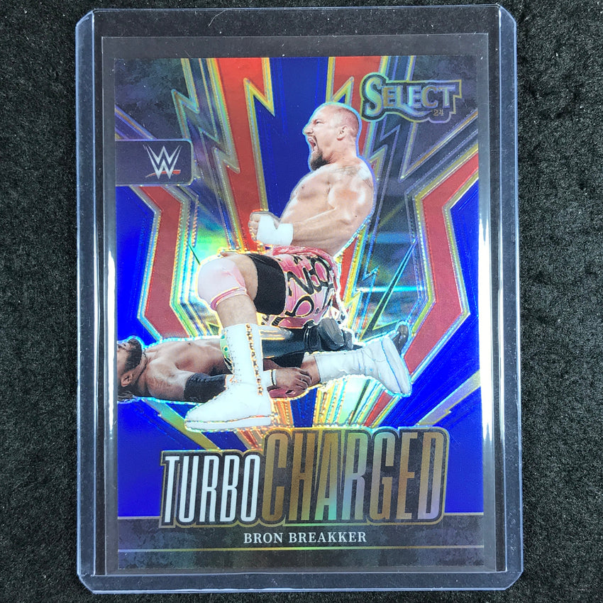 2024 Select WWE BRON BREAKKER Turbo Charged Blue 49/49 #3