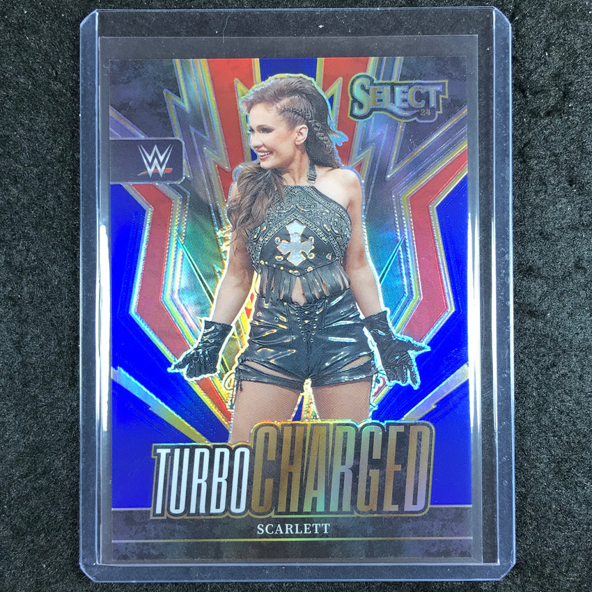 2024 Select WWE SCARLETT Turbo Charged Blue 38/49 #12