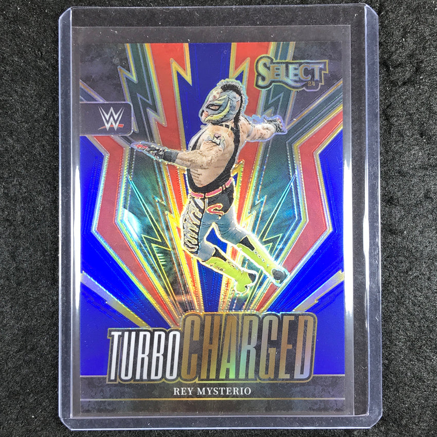 2024 Select WWE REY MYSTERIO Turbo Charged Blue 47/49 #30
