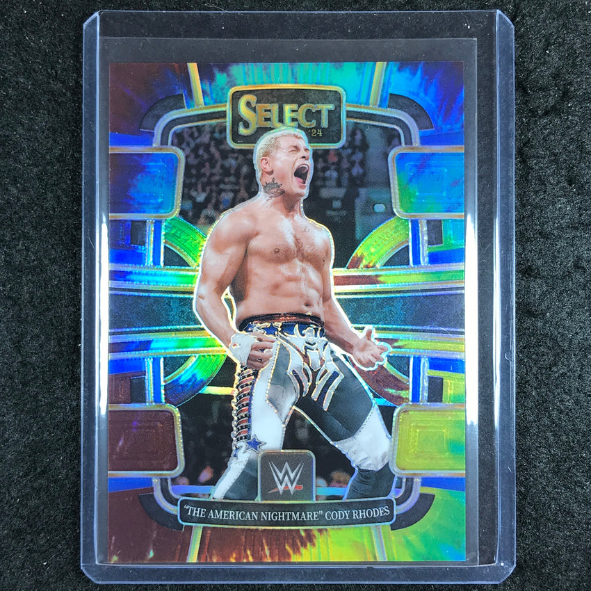 2024 Select WWE "THE AMERICAN NIGHTMARE" CODY RHODES Concourse Tie-Dye 23/25 #24