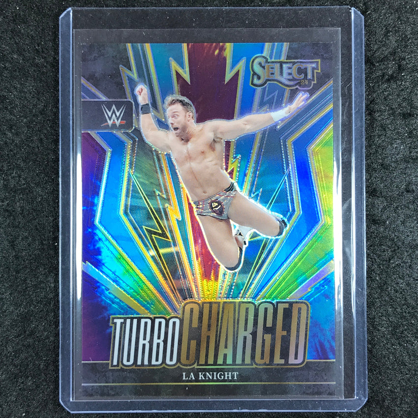 2024 Select WWE LA KNIGHT Turbo Charged Tie-Dye 10/25 #28