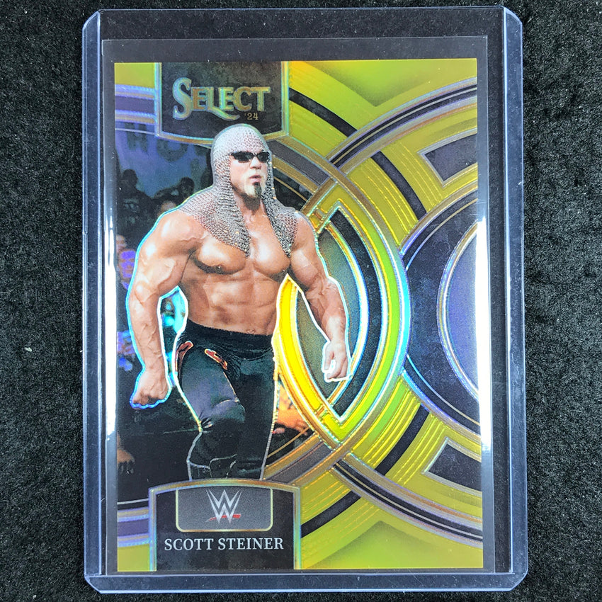 2024 Select WWE SCOTT STEINER Premier Level Gold 5/10 #184