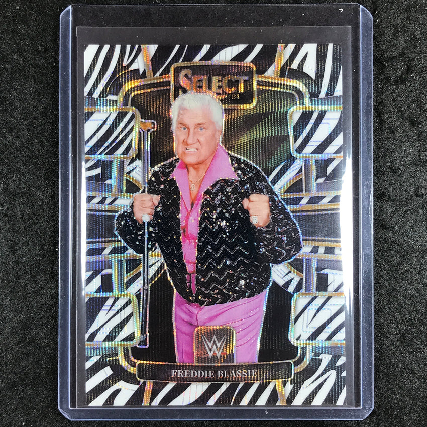 2024 Select WWE FREDDIE BLASSIE Concourse Zebra SSP #31