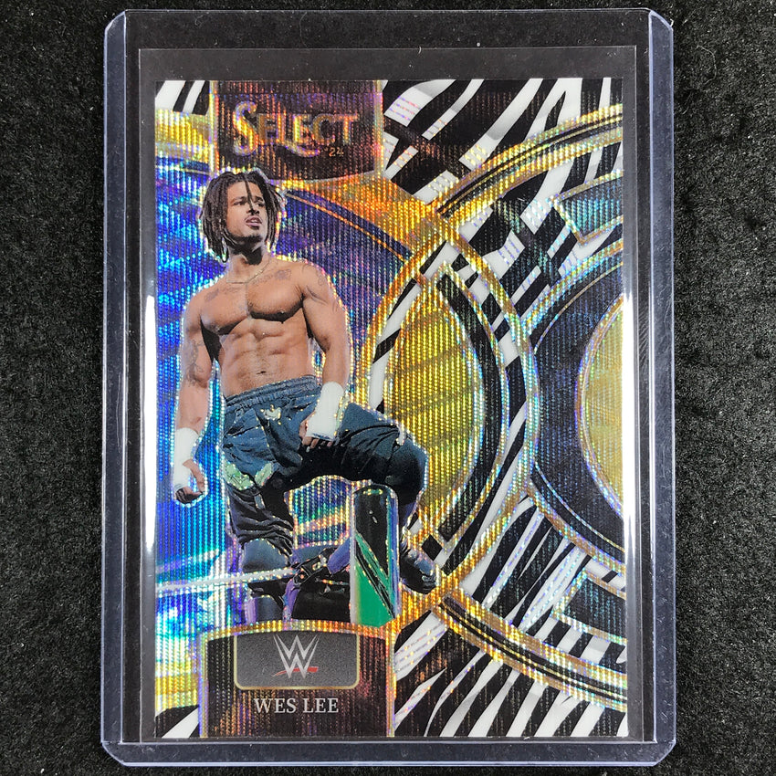 2024 Select WWE WES LEE Premier Level Zebra SSP #178