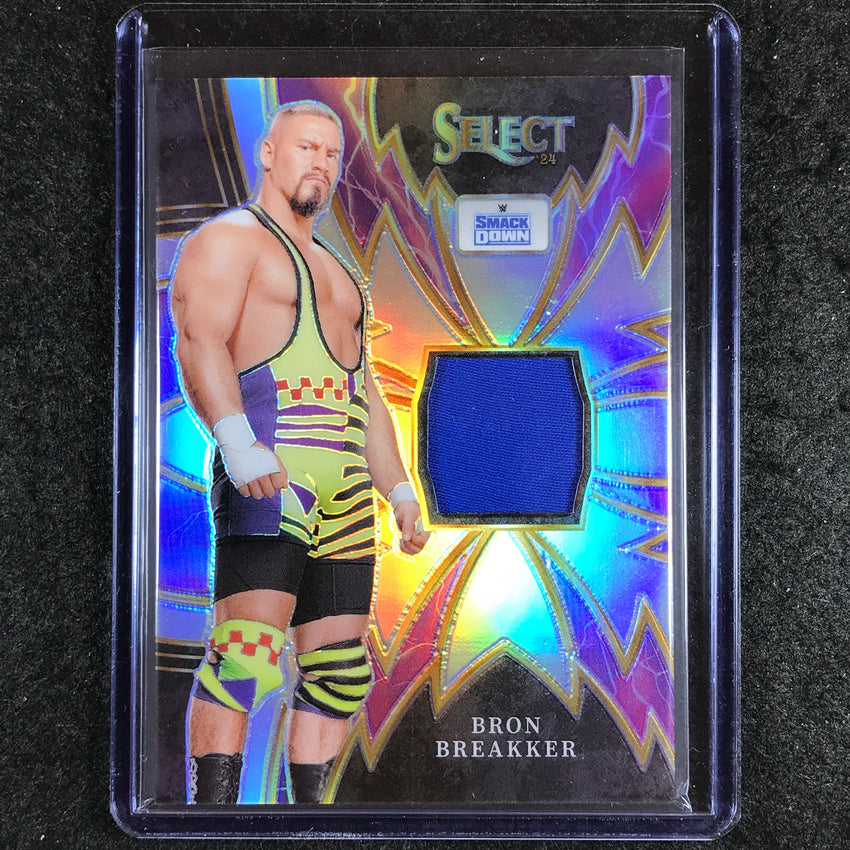 2024 Select WWE BRON BREAKKER Sparks Jersey Relic #BBK