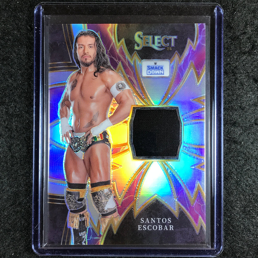 2024 Select WWE SANTOS ESCOBAR Sparks Jersey Relic #SES