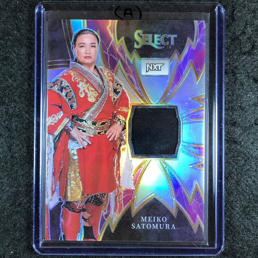 2024 Select WWE MEIKO SATOMURA Sparks Jersey Relic #MSM (A)