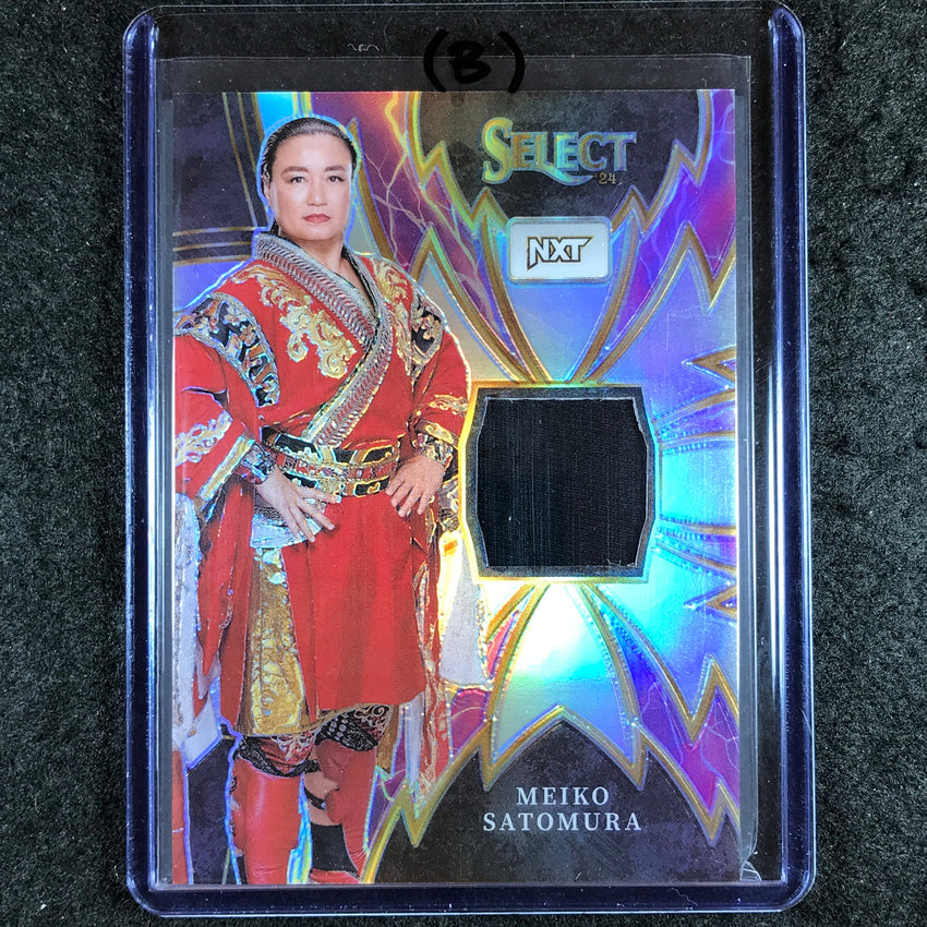 2024 Select WWE MEIKO SATOMURA Sparks Jersey Relic #MSM (B)