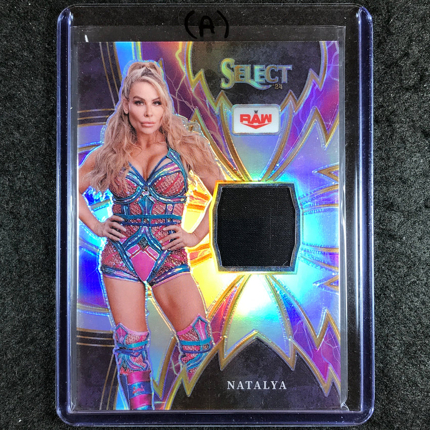 2024 Select WWE NATALYA Sparks Jersey Relic #NTL (A)