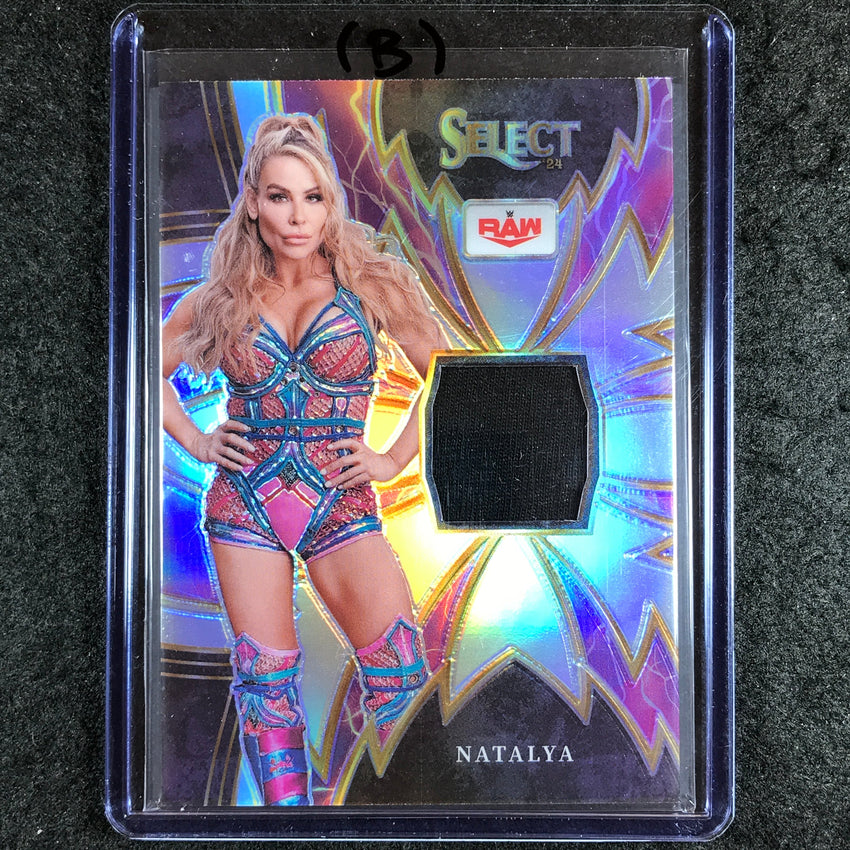 2024 Select WWE NATALYA Sparks Jersey Relic #NTL (B)