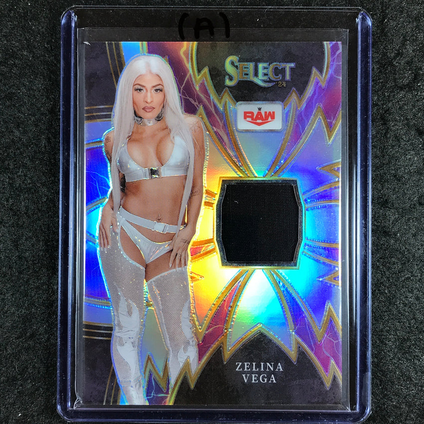 2024 Select WWE ZELINA VEGA Sparks Jersey Relic #ZVG (A)