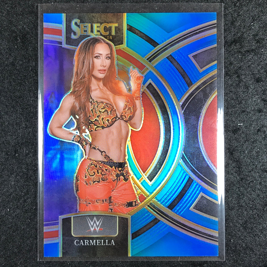 2024 Select WWE CARMELLA Premier Level Blue 96/199 #105