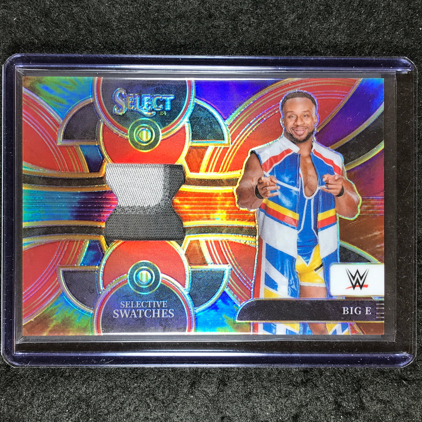 2024 Select WWE BIG E Selective Swatches Patch Relic Tie-Dye 2/25